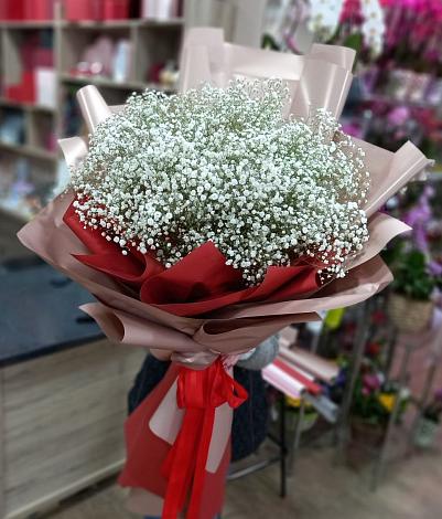 Букет цветов из: Гипсофила в Авдон